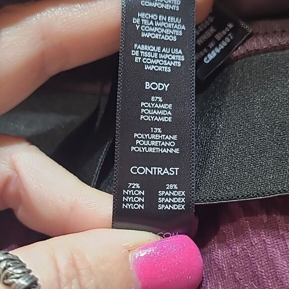 NWT Koral Timelapse Midrise Legging in Wine and Black - Picture 9 of 9